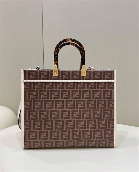 fendi brown bag price|brown Fendi fabric.